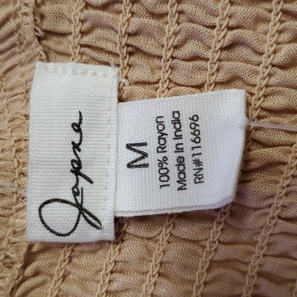 JAPNA Boho Crop Top size Medium - Picture 4 of 4